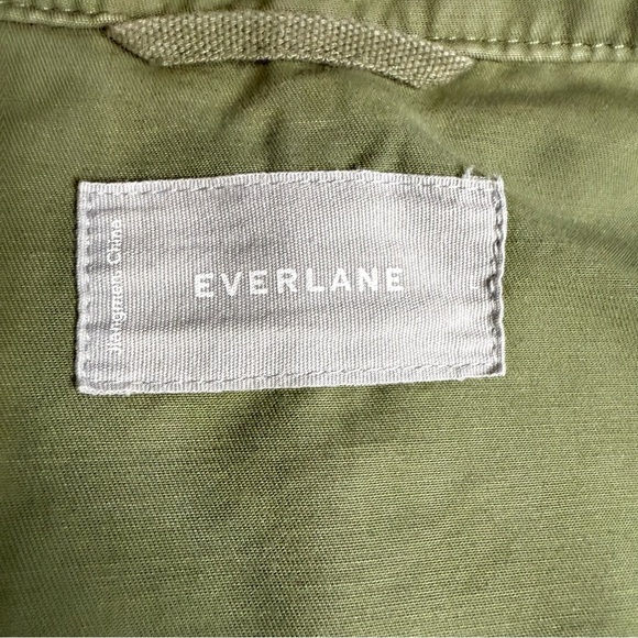 Everlane Utility Jacket in Olive Green Militar size Small 100% Cotton - Picture 10 of 12